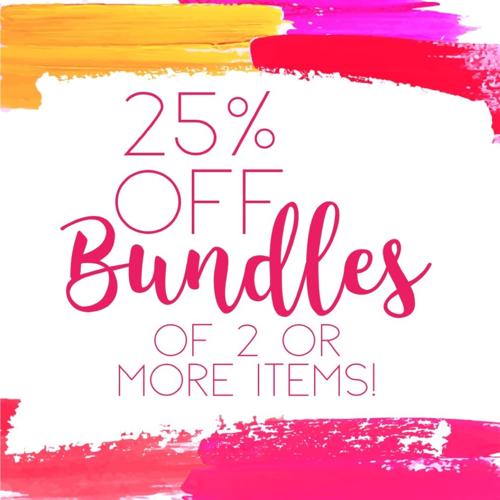 BIG SALE! 25% off Bundles of 2 or more items!